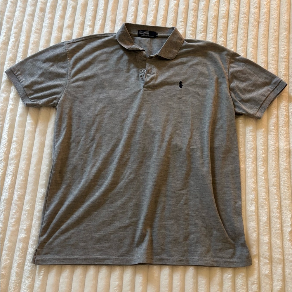 Polo by Ralph Lauren Gray Men's Shirt